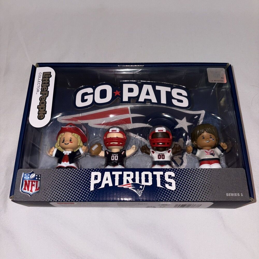 Fisher-Price Little People NFL New England Patriots Football Collector Series 1